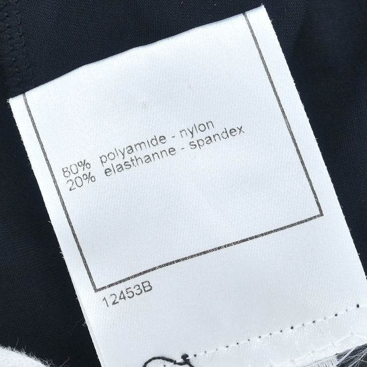 Chanel Swimwear Swimsuit Black 02C #38 162622