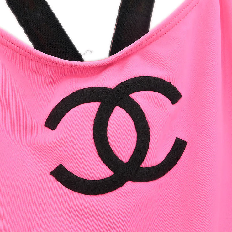 Chanel Swimwear Swimsuit Pink #38 162624