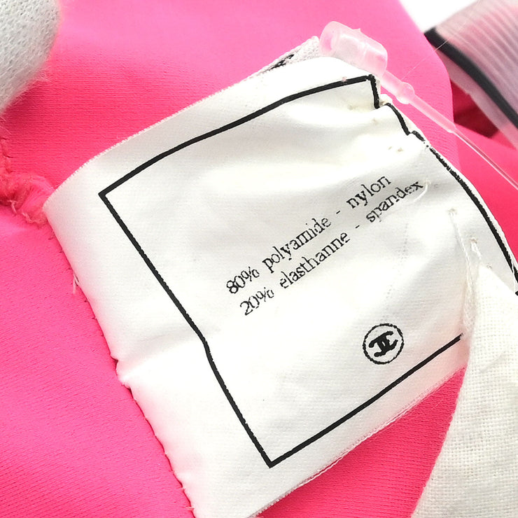 Chanel Swimwear Swimsuit Pink #38 162624