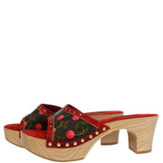 Louis Vuitton * Sandals Shoes Monogram Cherry CL0035 #36 162703