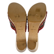 Louis Vuitton * Sandals Shoes Monogram Cherry CL0035 #36 162703