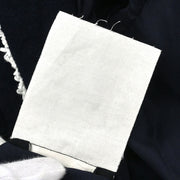 Chanel Collarless Jacket Navy 95C #44 162796