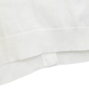 Chanel Short Sleeve Cardigan White #36 162799