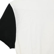 Chanel Short Sleeve Cardigan White #36 162799