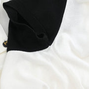 Chanel Short Sleeve Cardigan White #36 162799