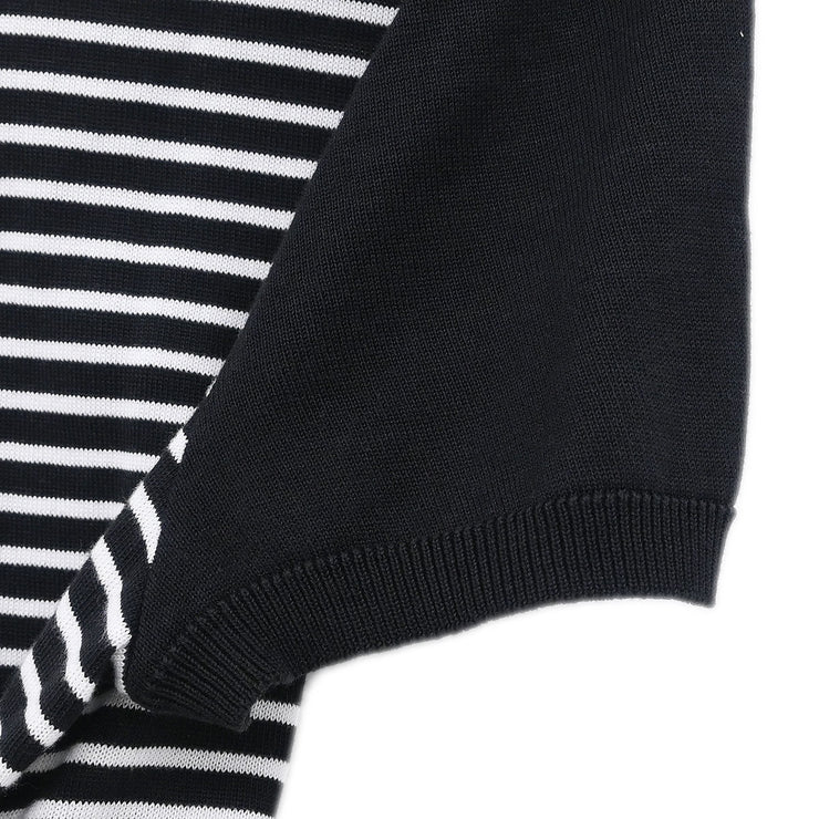 Chanel Short Sleeve Cardigan Black #38 162872