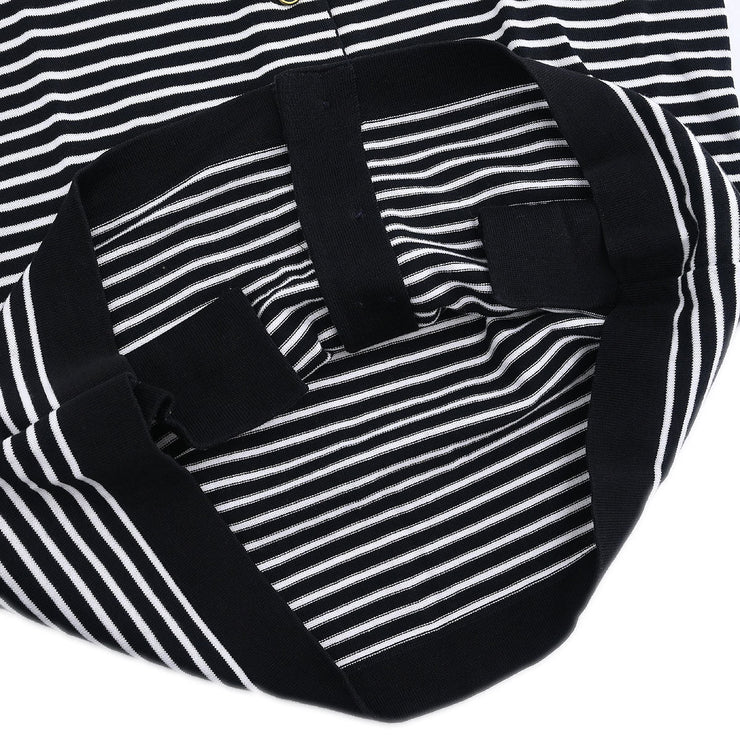 Chanel Short Sleeve Cardigan Black #38 162872