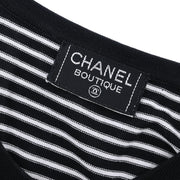 Chanel Short Sleeve Cardigan Black #38 162872