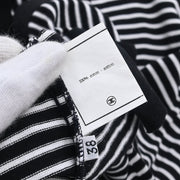 Chanel Short Sleeve Cardigan Black #38 162872
