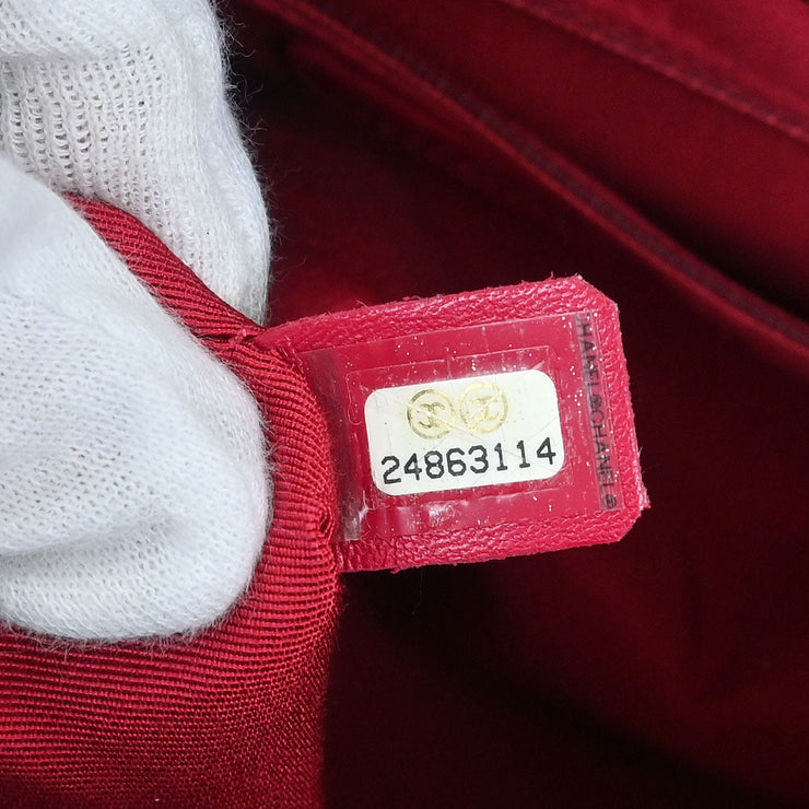 Chanel Black Lambskin Calfskin Gabrielle 2way Tote Handbag 165051