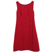 Prada Sleeveless Dress Red APD1 2012 1635 #38 165404