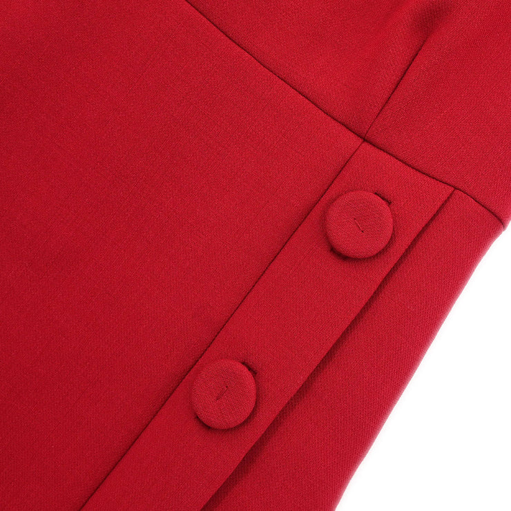 Prada Sleeveless Dress Red APD1 2012 1635 #38 165404