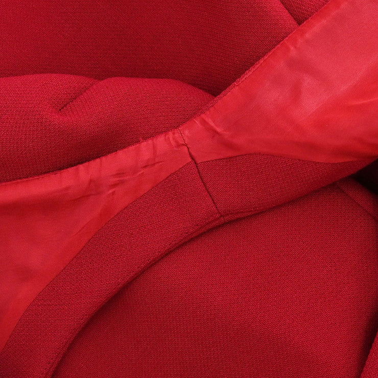 Prada Sleeveless Dress Red APD1 2012 1635 #38 165404