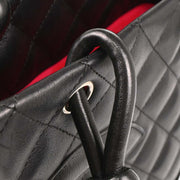 Chanel Black Calfskin Cambon Ligne Tote Handbag 165678
