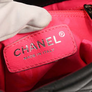 Chanel Black Calfskin Cambon Ligne Tote Handbag 165678