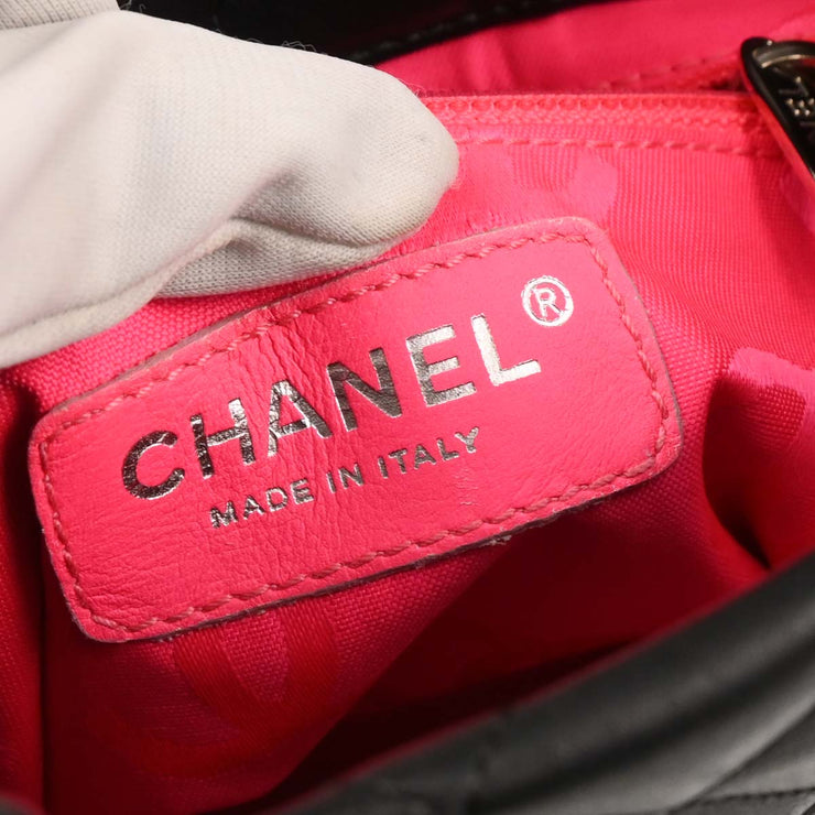 Chanel Black Calfskin Cambon Ligne Tote Handbag 165678