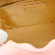 Chanel Pink Calfskin Bowling Bag 27 165735
