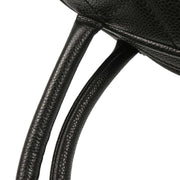 Chanel Black Calfskin Bowling Bag 27 165738