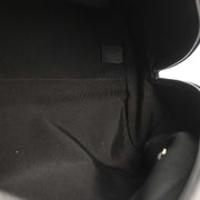 Chanel Black Calfskin Bowling Bag 27 165738