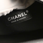 Chanel Black Calfskin Bowling Bag 27 165738