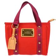 Louis Vuitton Red Purple Antigua Cabas PM Tote Bag M40037 FL0065 165763