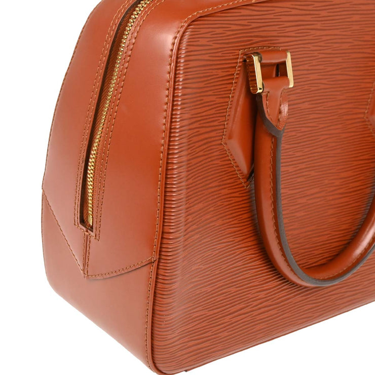 Louis Vuitton Brown Epi Sablon Handbag M52043 TH0929 165767