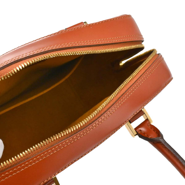 Louis Vuitton Brown Epi Sablon Handbag M52043 TH0929 165767