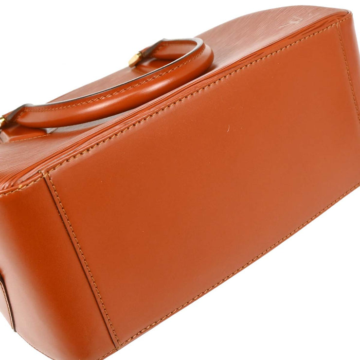 Louis Vuitton Brown Epi Sablon Handbag M52043 TH0929 165767