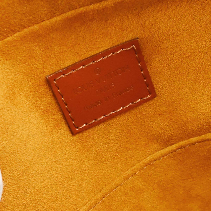 Louis Vuitton Brown Epi Sablon Handbag M52043 TH0929 165767