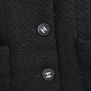 Chanel Single Breasted Jacket Black 165944