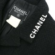Chanel Single Breasted Jacket Black 165944