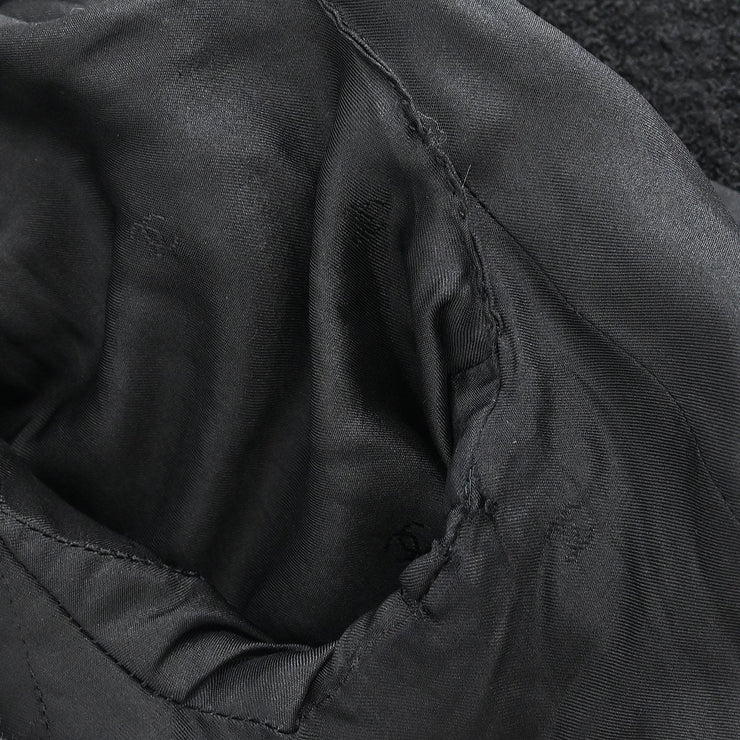 Chanel Single Breasted Jacket Black 165944