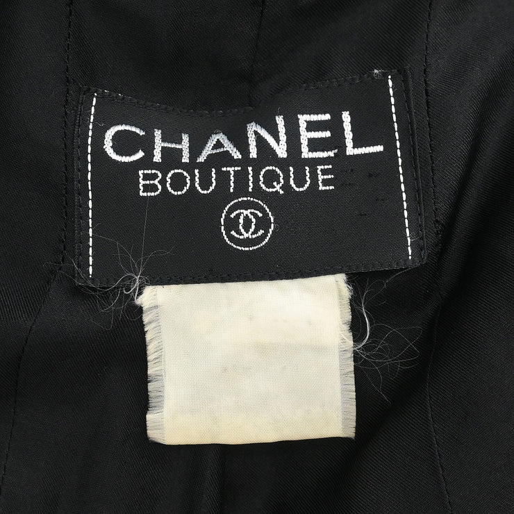 Chanel Single Breasted Jacket Black 165944