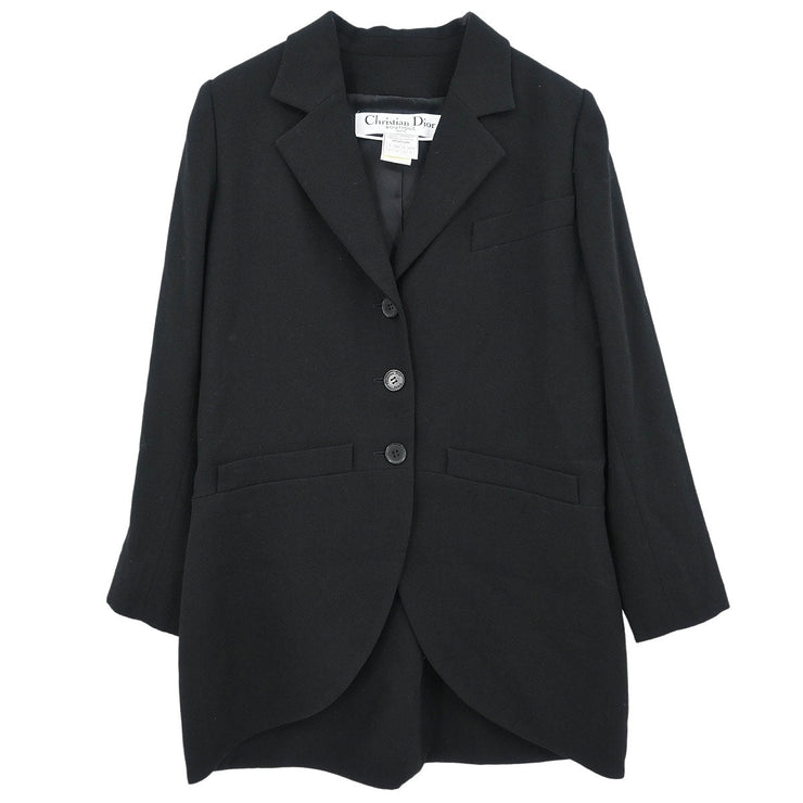 Christian Dior Single Breasted Jacket Black 8P12011200 #46 165980