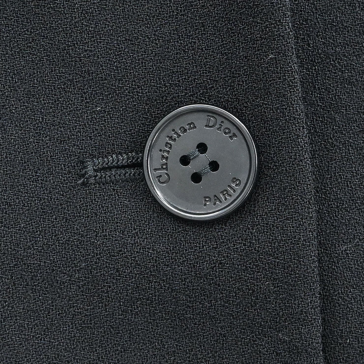 Christian Dior Single Breasted Jacket Black 8P12011200 #46 165980