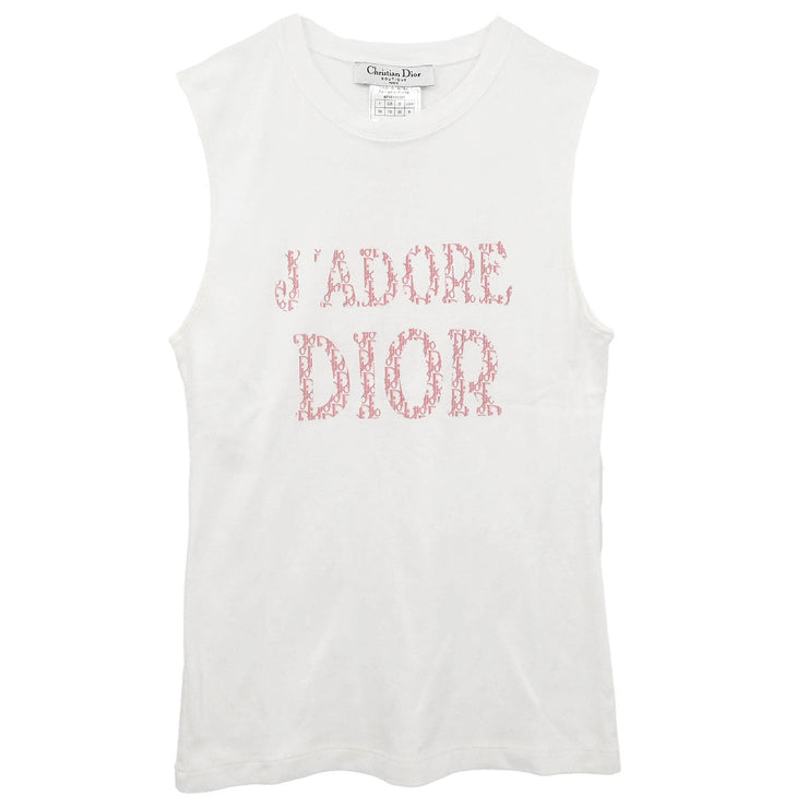 Christian Dior Sleeveless Tank Top White 4P16155301 #38 166027