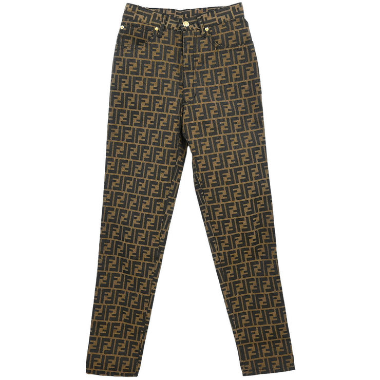 Fendi Zucca Long Pants Brown 01.520100 66960 #40 166034