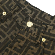Fendi Zucca Long Pants Brown 01.520100 66960 #40 166034