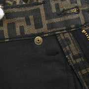 Fendi Zucca Long Pants Brown 01.520100 66960 #40 166034