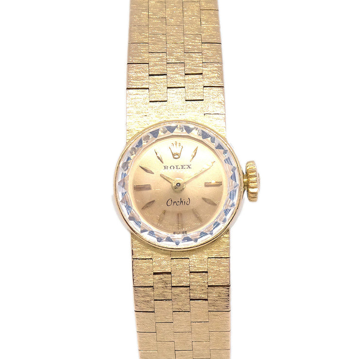 Rolex Orchid Ref.2059 Manual-winding Watch 18KYG 166036