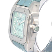 Cartier * Santos 100 Ref.W20132X8 Quartz Watch SS