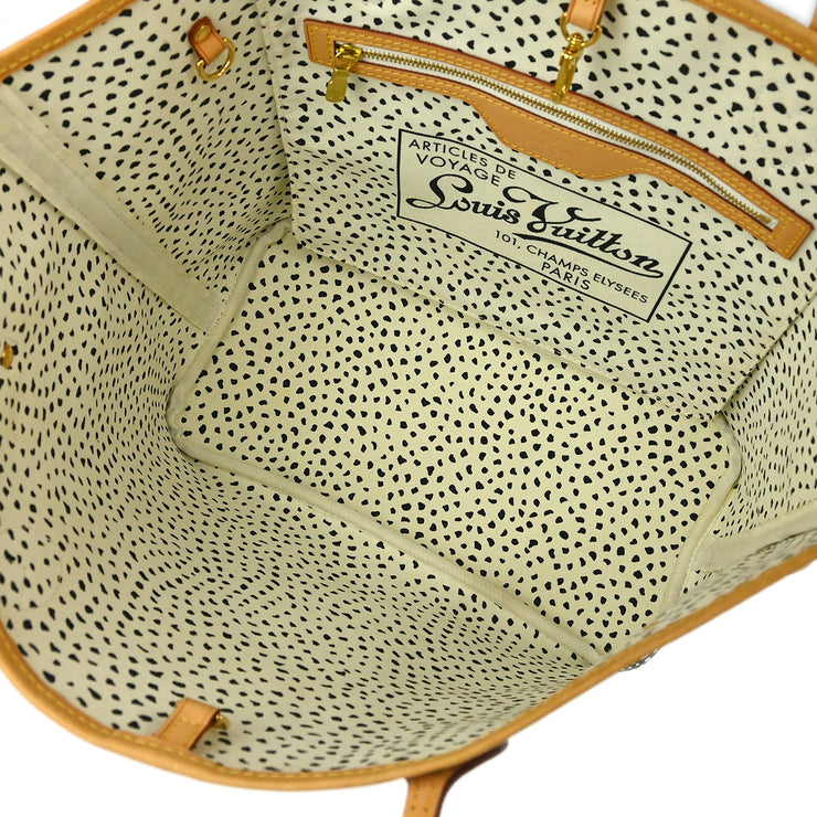 Louis Vuitton Monogram Waves Neverfull MM Tote Bag M40684 GI2182 166045