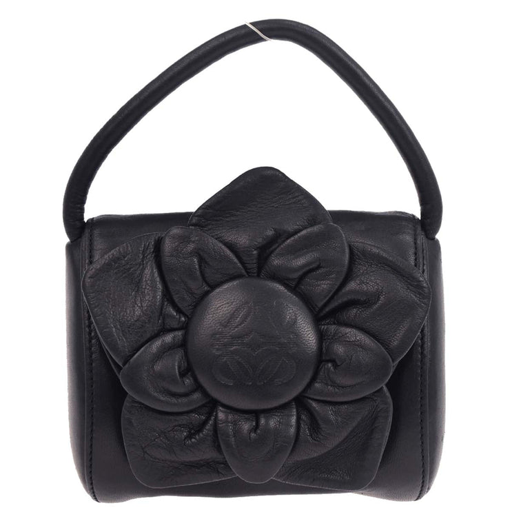 Loewe Navy Leather Handbag L26 166077
