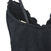 Chanel Swimwear Swimsuit Black 98P #38 166157