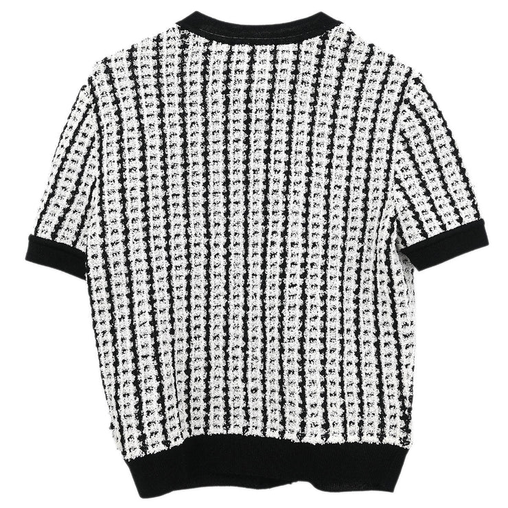 Chanel Short Sleeve Top White 97P #42 166166