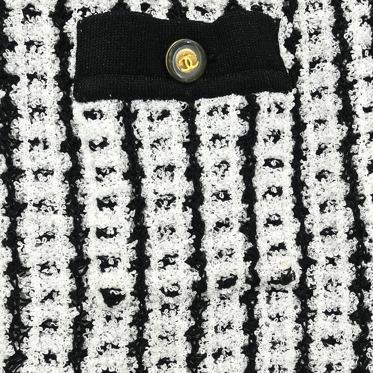Chanel Short Sleeve Top White 97P #42 166166