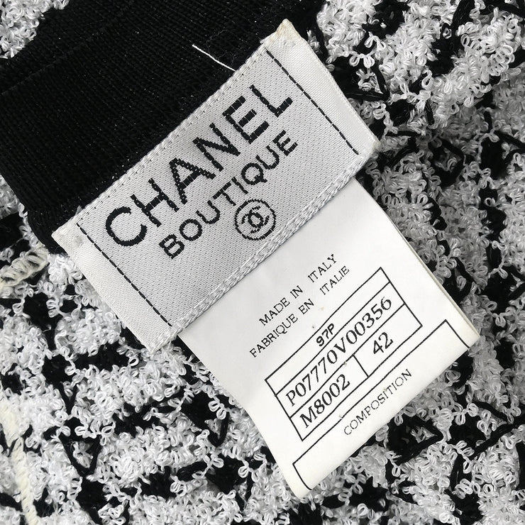 Chanel Short Sleeve Top White 97P #42 166166