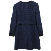 Chanel Single Breasted Jacket Navy P57229V43218 #38 166172