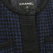Chanel Single Breasted Jacket Navy P57229V43218 #38 166172