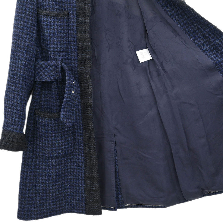 Chanel Single Breasted Jacket Navy P57229V43218 #38 166172